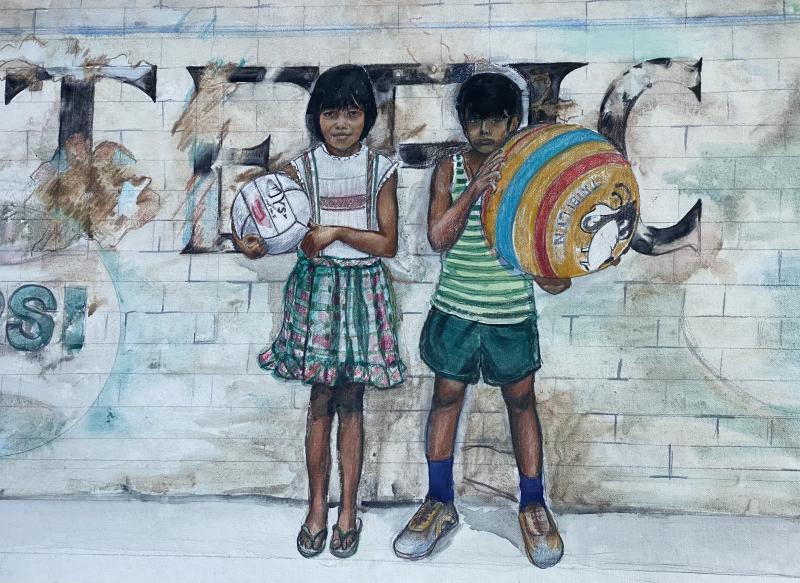 Tepic Mexico, mixed mediums