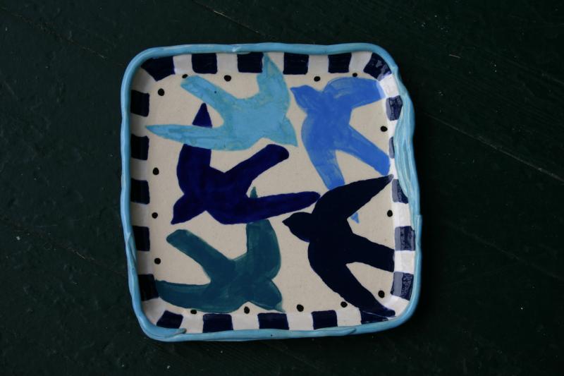 Square plate #13