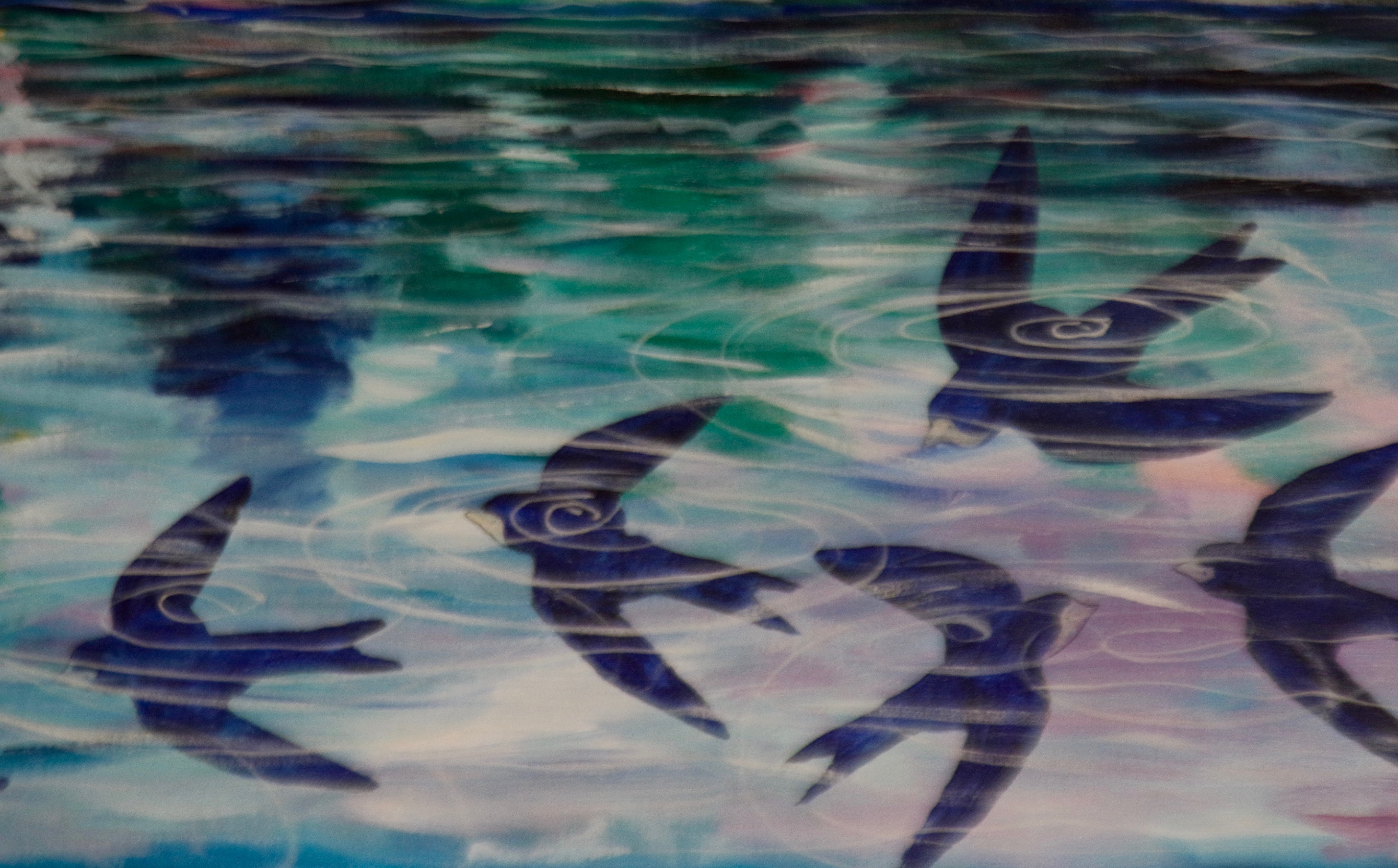 SwallowsSwimming
